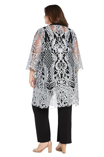 Image of R&M Richards Women's Threaded Charm Sequin Set