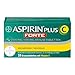 Produktbild Aspirin Plus C Forte - Erkältungsmittel mit Vitamin C - wirkt schnell gegen stärkere Kopf-, Hals- und Gliederschmerzen und Fieber - mit der doppelten Menge an Wirkstoff - 1 x 10 Brausetabletten