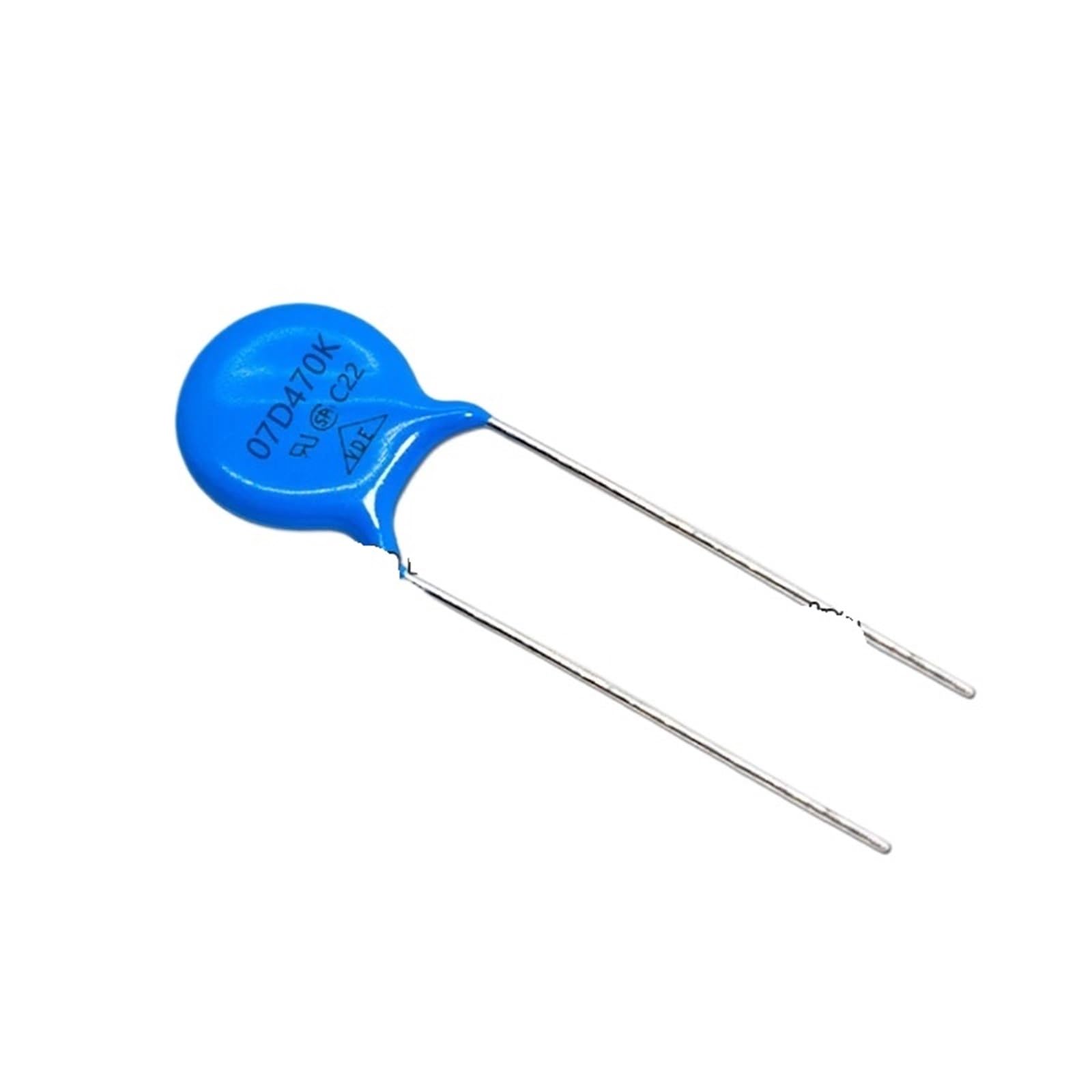 10 szt. warystor 07D470K 470KD07 7D470K średnica: 7 mm 10% DIP-2 47 V