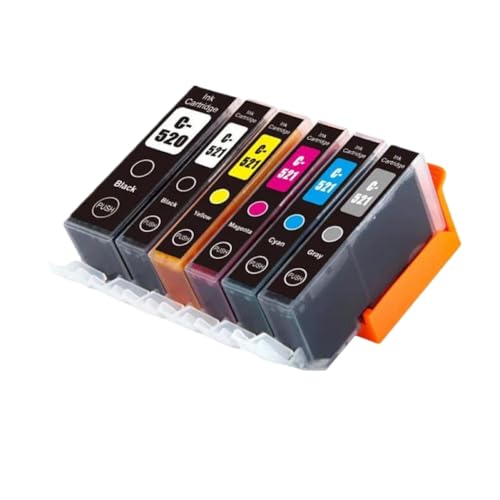 Cartouche PGI 520 CLI 521 pour Canon IP4700 MP620 MP640 MX860 impression jet d'encre