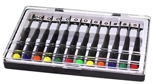 R&B TOOLS Set 12 Cacciaviti Multiuso Elettronic