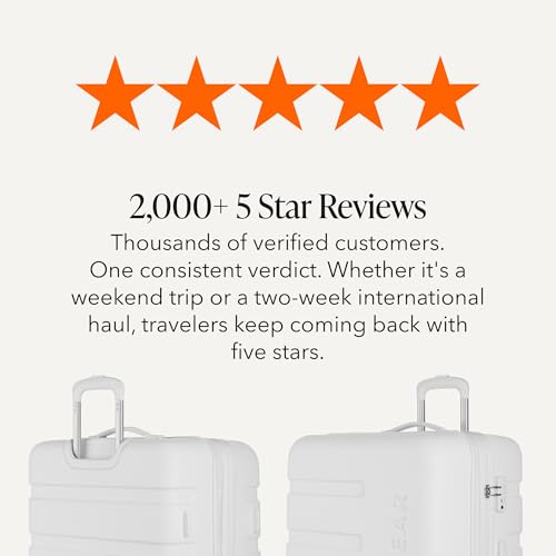 SwissGear 7366 Signature Hardside Expandable Luggage with Spinner Wheels, TSA Lock, White, Checked-Large 27-Inch - image 8