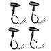 Neoteck 4 x Indicatori di Direzione Colore Ambra Mini Frecce Fanali Impermeabile Antiurti per Moto Harley Bobber Yamaha Honda Suzuki Kawasaki
