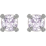 Material: Ohrringe Swarovski Knopf 5430408 Frau Kristall