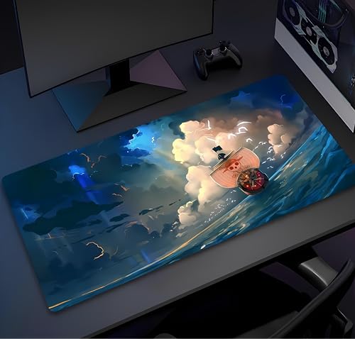 ESHAAVER Anime fearturing Large Gaming Mouse Pad, Extended Desktop Mat, 58 x 28 cm (DS 10)