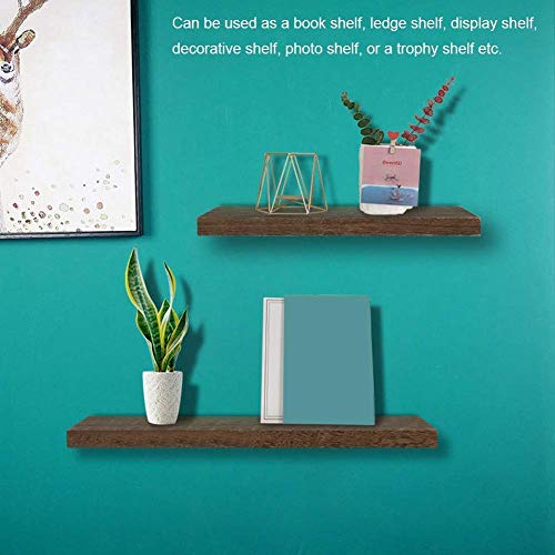Étagère flottante MU robuste 30cm avec support mural charge lourde