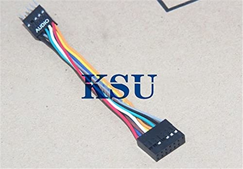 Connectors HD Audio 13Pin Female to 9Pin 9-Pin Male Converter Cable 24AWG for Lenovo Motherboard Connection Host Front Panel Audio 10cm - (Cable Length: 20pcs)