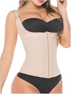 Salome 0313 Colombian Waist Trainer Fajas Cinturillas Colombianas Beige L
