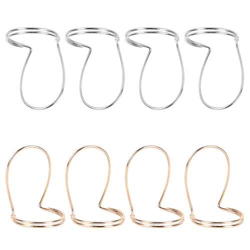 Médiators métalliques pour guitare Homoyoyo aux finitions or et argenté