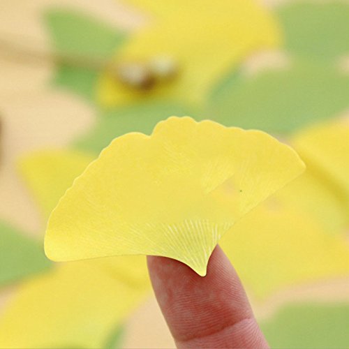 Amazon.co.jp: DCMA 文房具 付箋 メモ ノート 3D 立体 イチョウ