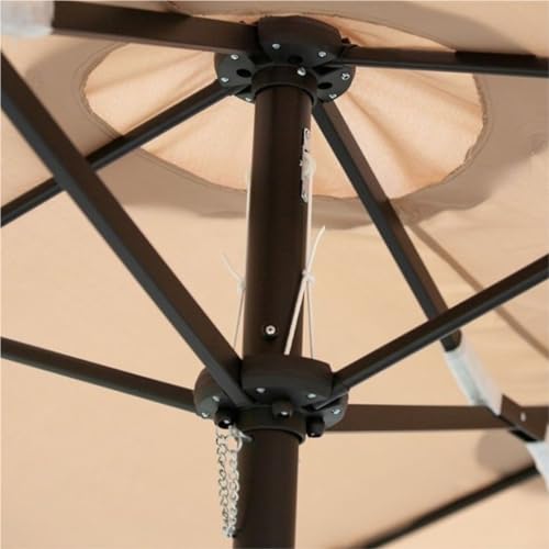 Sombrilla para patio grande rectangular de tres lados ideal para terrazas 3