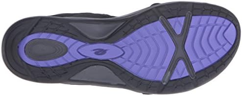 Easy Spirit Women's Egnita Flat Sandal, Black 001, 7.5 | Image 3