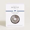 MAISON BERGER Luxury Car Air Freshener Bundle Honeycomb Chrome Vent Clip Diffuser + 2 Ocean Breeze Ceramic Pods (4-6 Week Scent), French-Made Refillable System, Adjustable Fragrance