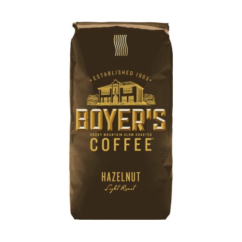 Boyer's CoffeeHazelnut (Ground), 12-Ounce Bags (Pack of 3)