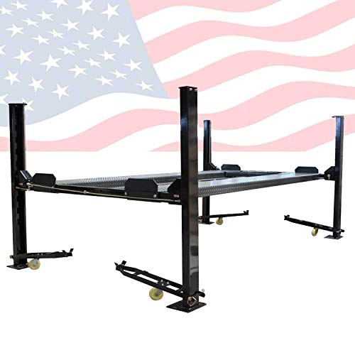 Xk XKUSA25360235 Pp-8S 8000 Lb 4-Post Heavy Duty Portable Storage Car Lift Auto Hoist thumb #1