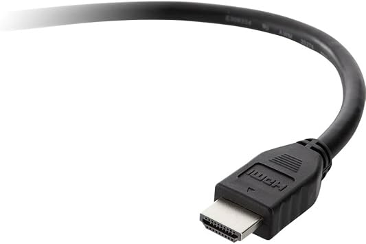 Belkin Hızlı HDMI 1.4 Kablosu, 1.5m (4k, Ultra HD, 3D), F3Y017bt1, 5MBLK