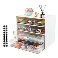Bureau-organizer met 3 laden - efficiëntie en orde - 3 stuks - wit