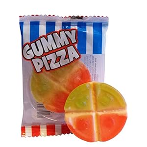 Crazy Candy Factory Mini Gummy Pizza Sweets (20 meegeleverd)