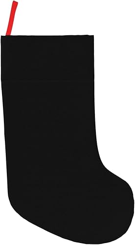 RUVSUN Calcetines de Navidad de 18 pulgadas para chimenea de Navidad, calcetines de Papá Noel, árbol de Navidad, decoración de medias