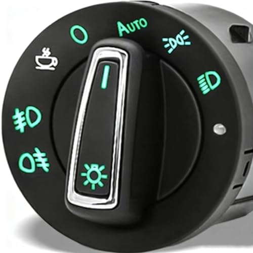 Módulo interruptor de faro Skoda Octavia MK2 para renovar el control de luces del salpicadero 2