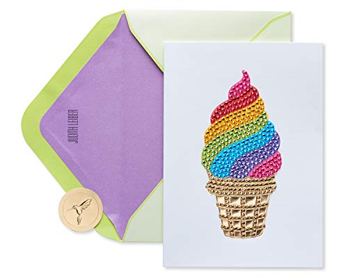 Image of Papyrus Birthday Card - Designed by Judith Leiber (Every Color of Happiness)