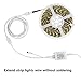 SUPERNIGHT RGBW 5Pin LED Extension Cable 2 Pack 6.5ft/2m Connector for 10 mm Wide 5050 and 3528 Indoor LED Strip Lights Extending Connection