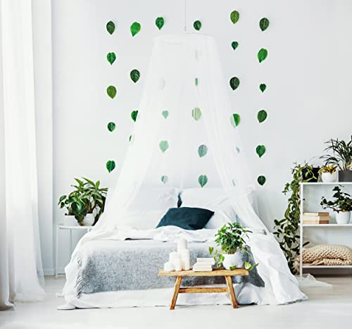 Zanzariera per letto per adulti e bambini, protezione contro gli insetti Avosdim (zanzariera per letto in tulle bianco, altezza 2500 mm, perimetro 12500 mm…)