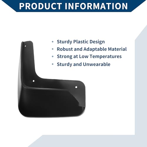 Image of Mud Flaps Splash Guards W /Mount Accessories for Citroen C-Quatre(Saloon) 2009-2011 Front Rear Mud Guards 1 Set