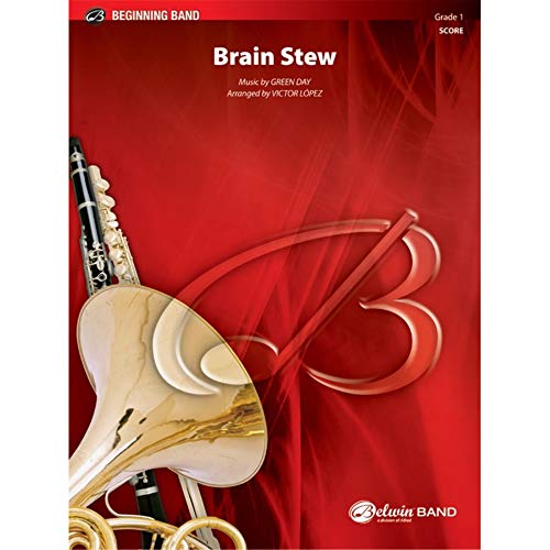 Green Day - Brain Stew - Beginning Band - Score+Parts -  Alfred