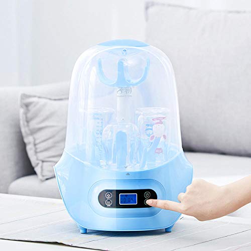 Babyflaschen-Sterilisator mit trocknendem 2-in-1-Multifunktions-Baby-Dampfsterilisator-Topfschrank blau – Bild 5