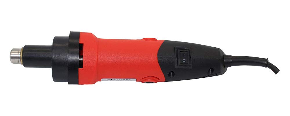 Toplionace Professionelle Medizinische Elektrische Gipssäge, Gipsverband Schneider Orthopädische Sportmedizin 220V 12500r/mit (Orange)