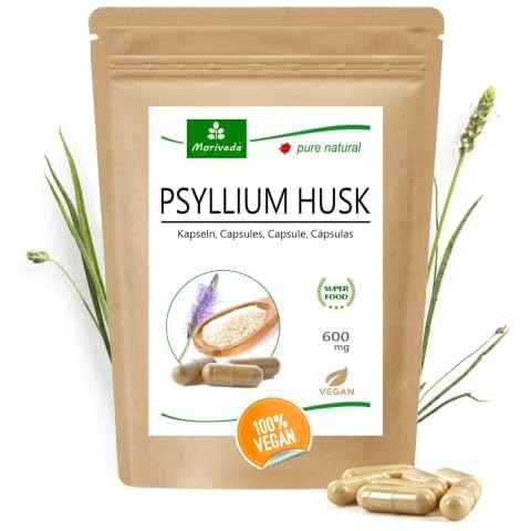 Capsules de psyllium MoriVeda Cover