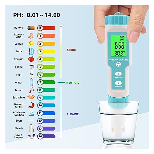 Testeur de qualité de l'eau domestique 7 en 1 pour valider votre eau potable