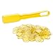 SmallToys Magnetic Bingo Wand with 100 Plastic 3/4 Inch Size Magnetic Chips - Yellow Wand is 7.5 Inch Size