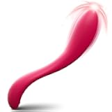 G Spot Vibrator Sex Toys, Dildo Adult Toys with 10 Powerful Vibrating Modes, Finger Bullet Vibrators for Clitoral & Nipple Stimulation, Anal Plug Adult Sex Toys & Games (Rose Red)