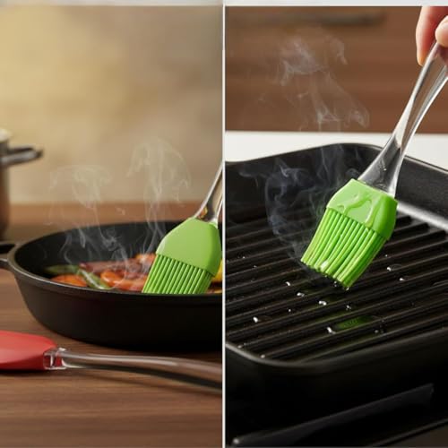 Image of Electric Barbeque Grill 2000W Tandoori Maker Indoor Outdoor Non Stick BBQ Grill Non-Slip Feet Barbeque Set for home, 2 Oil Brush (Brush R)