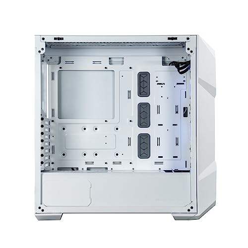 Miniatura 6 de Cooler Master MasterBox TD500 Mesh V2 – Caja PC Mid-Tower E-ATX, Malla Poligonal, 3x120mm Ventiladores ARGB Preinstalados, Panel Superior Extraíble, Panel Lateral Vidrio Templado, USB C 10Gbps, Blanco