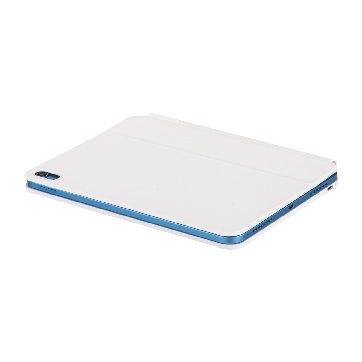 X8 Magic Control Custodia protettiva magnetica con tastiera tattile multi-touch, supporto regolabile a 135°(iPad 10a generazione 10,9 pollici 2022/iPad 11 pollici (A16) 2025) Bianco