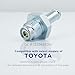 PCV Valve 12204-37010 Valve Complete - Control, Compatible with Select TOYOTA LEXUS Models as Corolla | Matrix | Prius, etc., 0450433 PCV Valve Replacement Automotive Accessories by KeeRoarin, 1 Pack