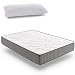 HOGAR24 ES -HS14-Colchón Viscoelástico 105 x 180 cm + Almohada Tacto Pluma. Alta Gama Núcleo Fresh Natur Alta Densidad Efecto Regenerador, Altura 24 cm