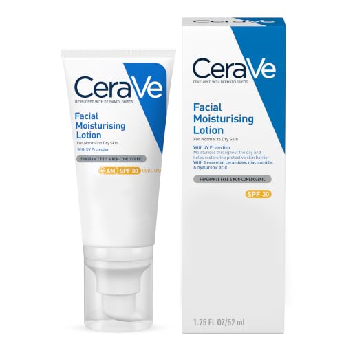 CeraVe AM Facial Moisturising Lotion SPF30 for Normal to Dry Skin 52ml