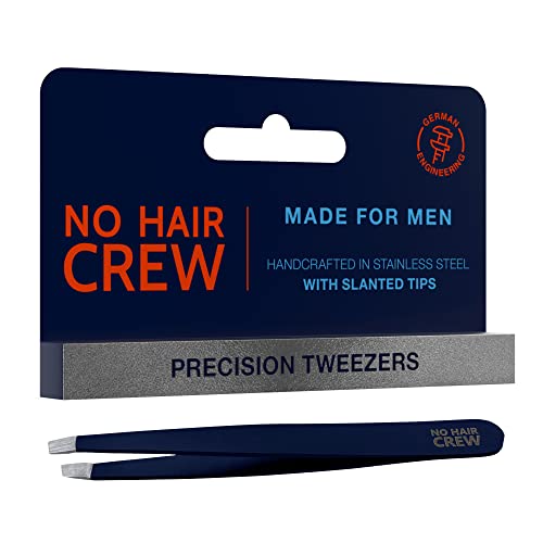NO HAIR CREW Pinzas de precisión para hombre - Afiladas a mano en Alemania a partir de acero inoxidable Cover
