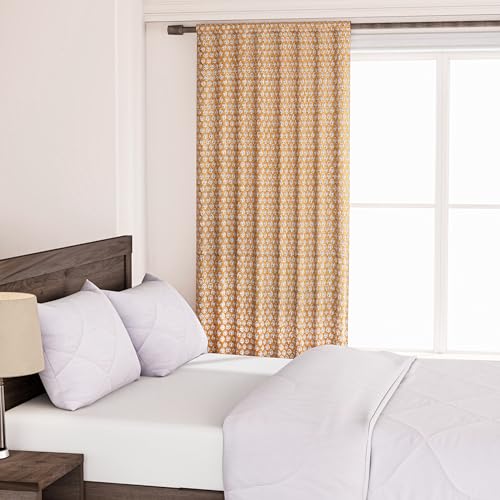 CPC Yellow Citrine Cotton Hand Block Print 52"x84" Pack of