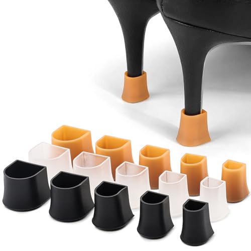 Heel Protectors for Grass Non-Slip Heel Caps 15 Pairs