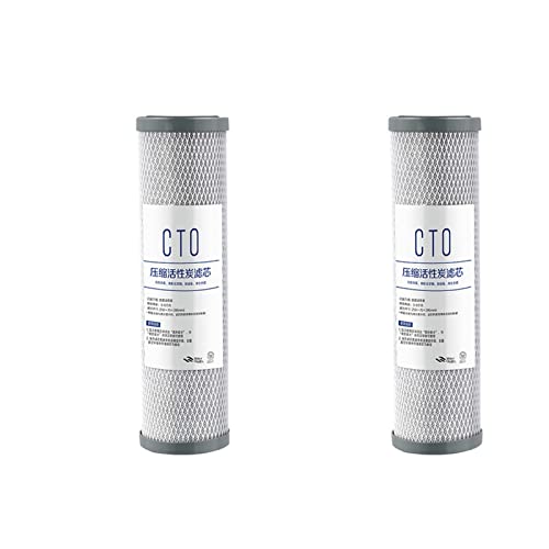 Filtro de agua de carbón activo de 10 pulgadas que elimina el cloro de forma eficaz 2