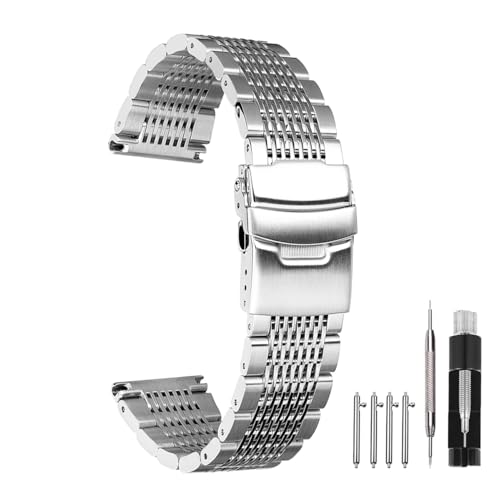 Bracelet de montre acier Kai Tian pour homme et femme idéal du bureau aux sessions de plongée