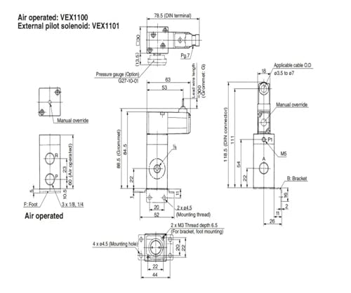Régulateur de pression VEX1301-045DZ pour stopper les chutes de débit d'air - 7