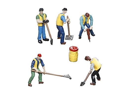 Figurines de cheminots MOW Lionel échelle O pour modélisme ferroviaire