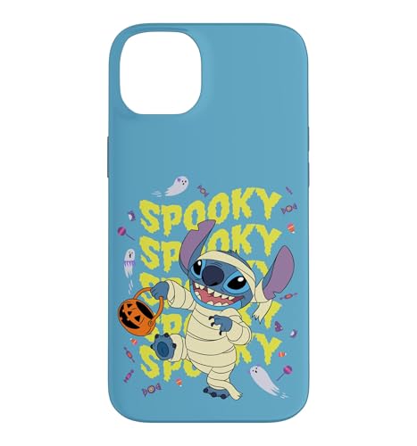 Disney Halloween Stitch Mummy Costume Groovy Wavy Spooky �X�}�z�P�[�X iPhone 14 Plus �p