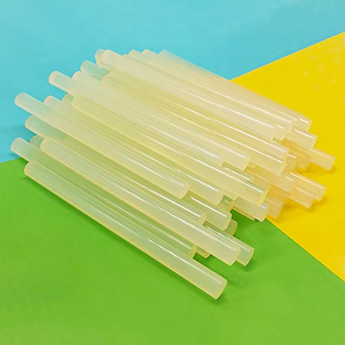 Miniatura 3 de Fangzidm 150 X 11mm Barras De Pegamento Termofusible Transparente Adhesivo Universal Súper Pegajoso 45pcs